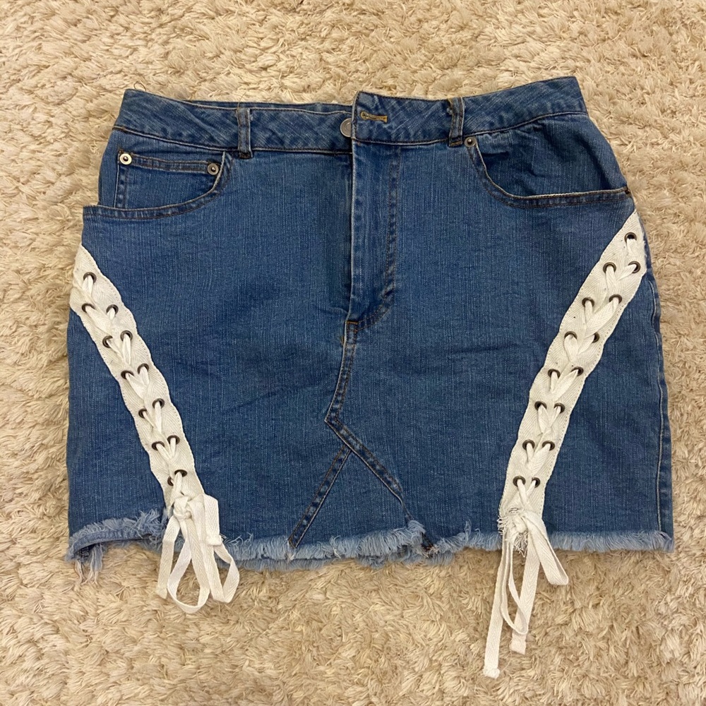 Jean skirt